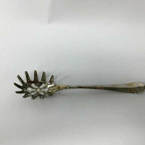 International Silver Company Silver Plate Spoons Tongs Cake Pie Servers Lot of 8 - Picture 4 of 8